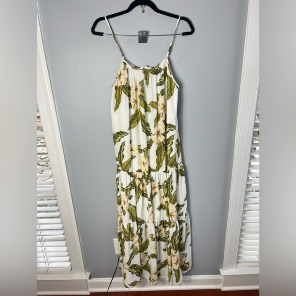 BB Dakota Steve Madden Tropical Print Maxi Dress - S - Picture 2 of 10
